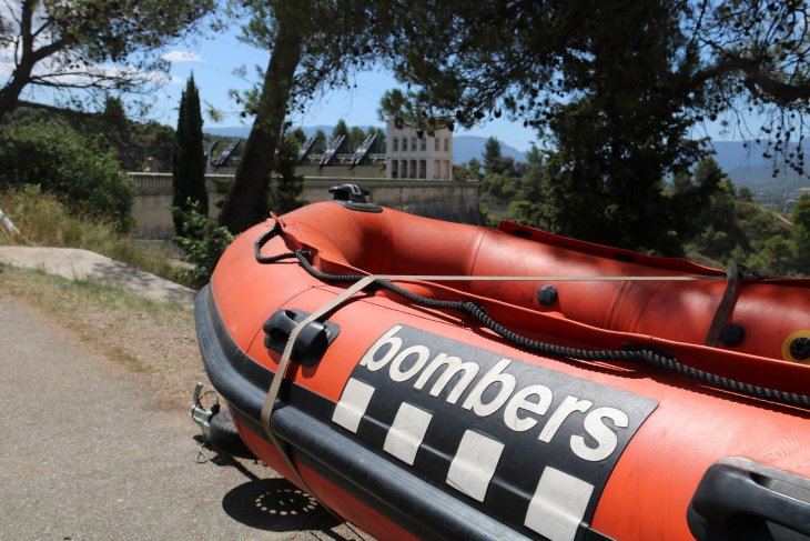 Busquen un jove de 14 anys desaparegut dissabte mentre es banyava al pantà de Sant Antoni