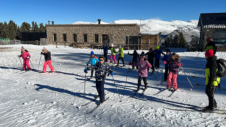 Les darreres nevades permeten obrir els circuits de fons de la majoria d'estacions de nòrdic del Pirineu