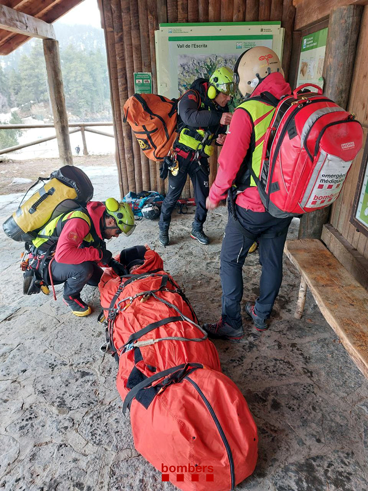 Rescaten una excursionista amb hipotèrmia greu al Parc Nacional d'Aigüestortes