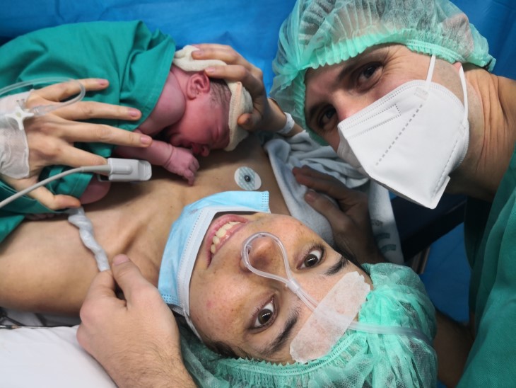 El primer nadó de l'any de la regió sanitària de l'Alt Pirineu es diu Aran