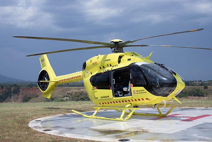 El SEM comença a operar amb un nou helicòpter medicalitzat des de la base de Tremp