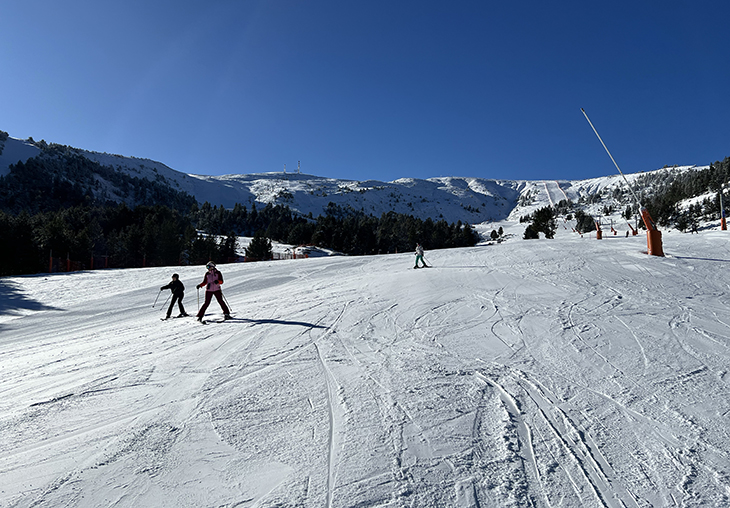 Les nevades deixen un bon registre d'esquiadors a les pistes de FGC durant el cap de setmana de carnaval