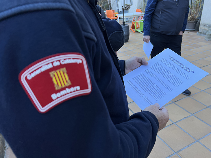 Els bombers voluntaris dels Pallars demanen acabar amb les condicions precàries en les quals treballen