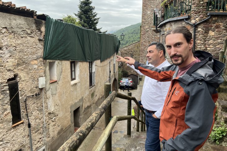 Les Valls d'Aguilar demana ajuts per facilitar l'extracció del fibrociment de les teulades afectades per la pedregada