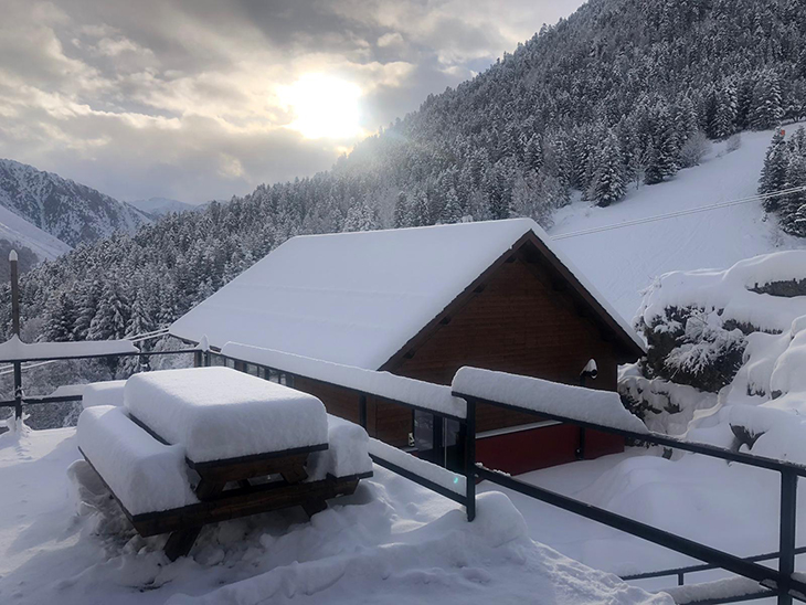 Tavascan obre divendres les pistes d'esquí alpí gràcies a les nevades de les últimes hores