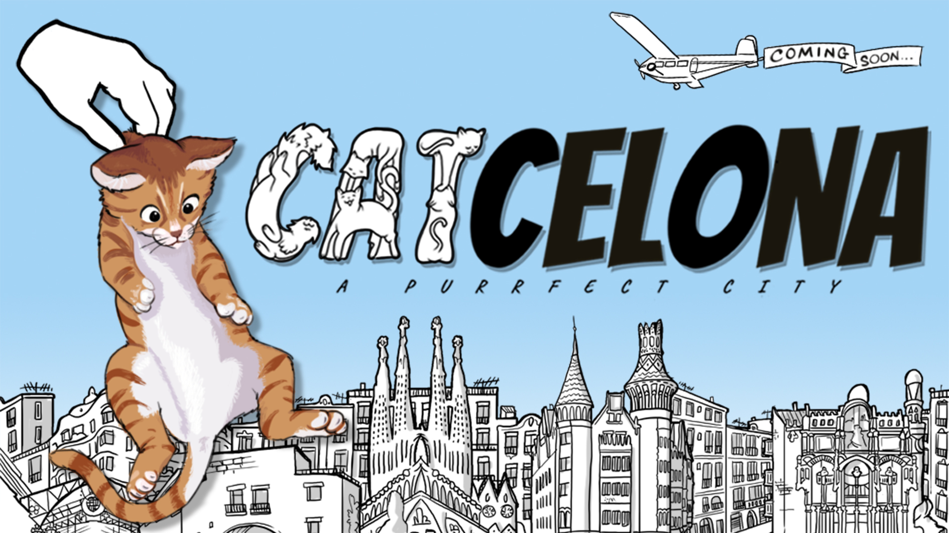 Un equip de creadors busca finançament per un videojoc que convida a trobar gats en espais emblemàtics de Barcelona