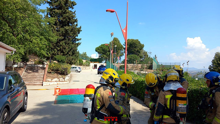 Petita fuita de clor a les instal·lacions esportives municipals de Sant Andreu de la Barca