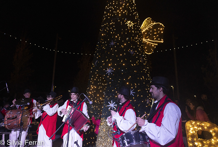 Les festes comencen a Parets amb l’encesa de llums de Nadal