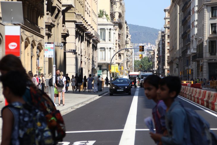 La nova Via Laietana s'inaugurarà el 29 de juny després de més de tres anys d'obres i una inversió de 38 MEUR