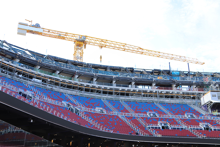 Inspecció del Treball sanciona amb 1 milió d'euros una subcontractada del Camp Nou per tenir treballadors sense papers