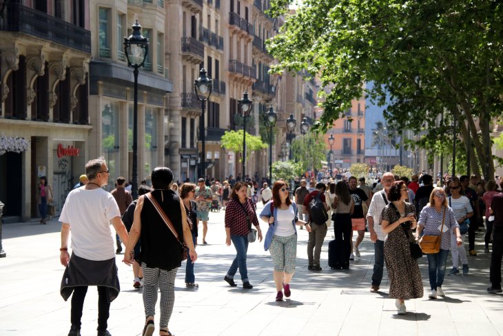 Barcelona enceta el període d'obertura comercial en diumenges i festius a la Zona de Gran Afluència Turística