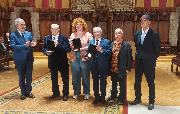 La pastisseria La Estrella, el fruiter de la Boqueria Eduard Soley i l'actor Joan Pera, ramblistes d'honor 2025