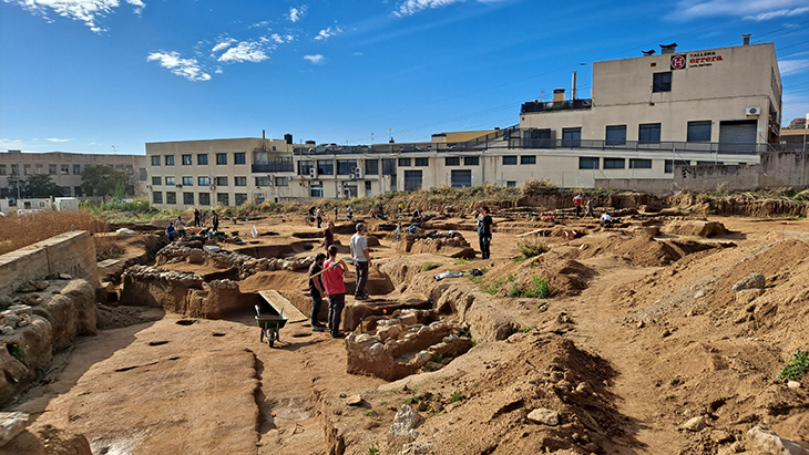 Mataró traslladarà les restes arqueològiques de Ca La Madrona al Bon Recés per tirar endavant el Parc Circular