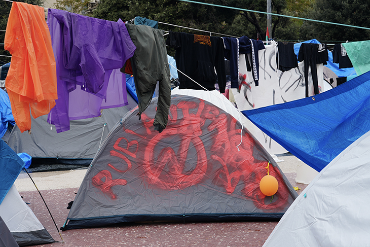 El Sindicat de Llogateres deixa de participar "directament" en l'acampada per l'habitatge de Plaça Catalunya