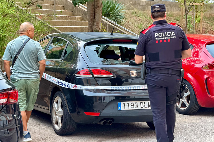 Dos guàrdies civils ferits en un tiroteig a Terrassa