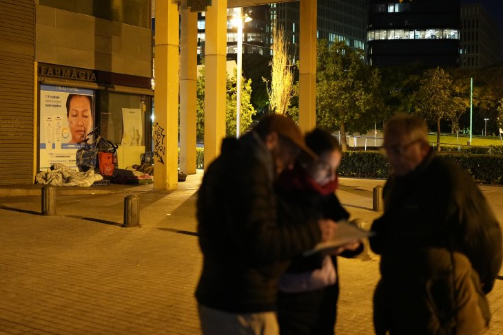 Arrels demana activar la fase d'alerta per fred a Barcelona per obrir allotjaments nocturns a persones sense llar