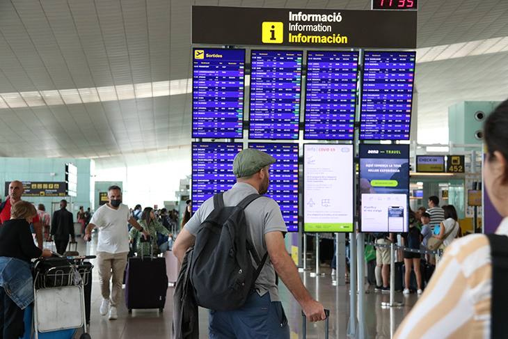 L'aeroport del Prat tanca el gener amb 3,07 milions de passatgers al gener, un 6% menys que al 2019