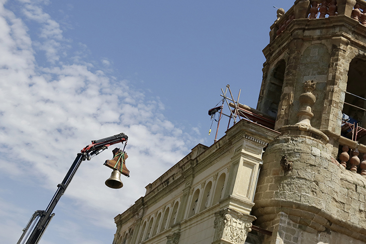 Mataró recupera les campanes de Santa Maria, un cop restaurades: "El repic serà diferent, però igual d'alegre"