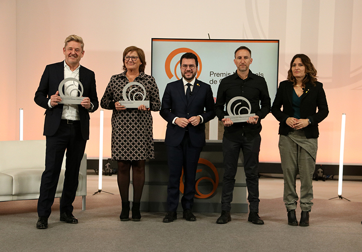 Olga Viza, Manel Alías i Cupra recullen els Premis Nacionals de Comunicació 2022