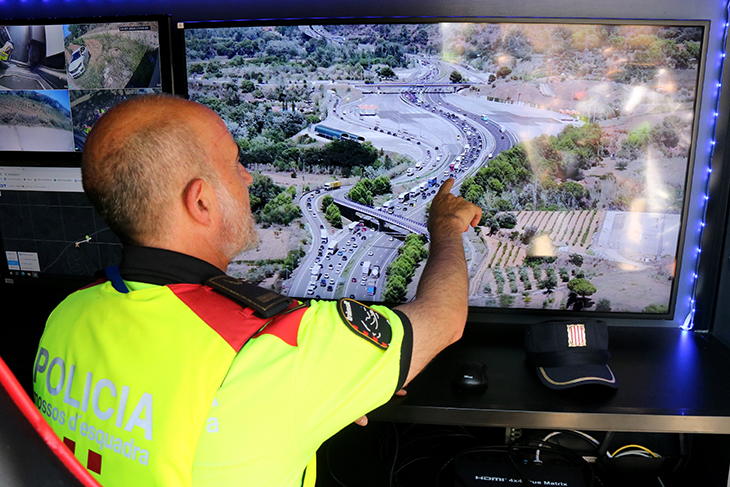 Trànsit incorpora un dron per controlar el funcionament de la mobilitat i detectar infraccions