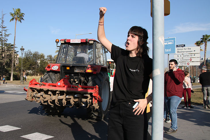 Pagesos agraeixen la rebuda a Barcelona però demanen anar més enllà dels aplaudiments: “Cal consciència col·lectiva”
