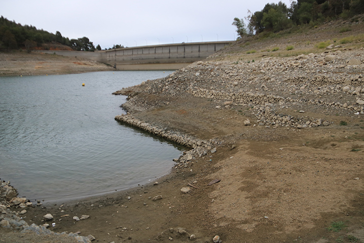 L'ACA declara l'emergència a l'aqüífer Fluvià-Muga i al pantà de Riudecanyes i en limita l'aigua a 200l/habitant al dia
