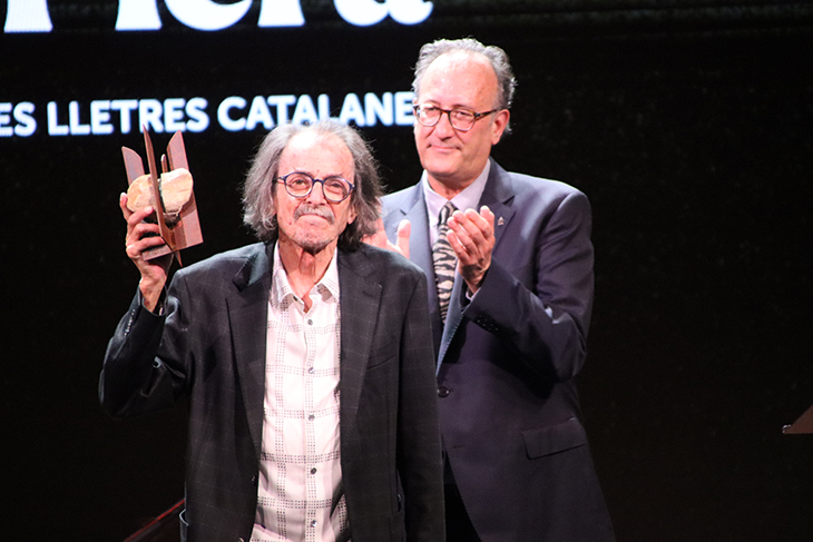 Josep Piera rep el 55è Premi d’Honor de les Lletres Catalanes: “Cadascú té la seva vall, i la meva és la Drova”