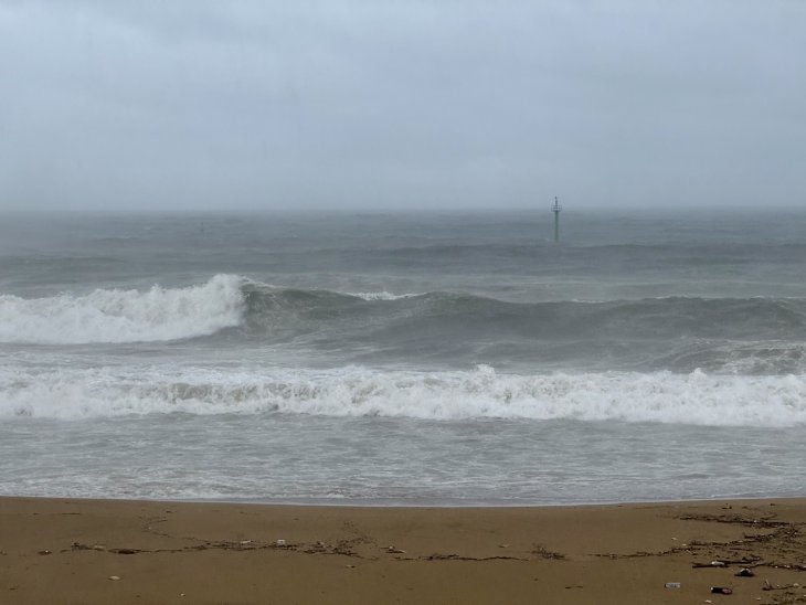 La llevantada es reactiva per la Costa Central i les pluges ja superen els 200 litres a Osona