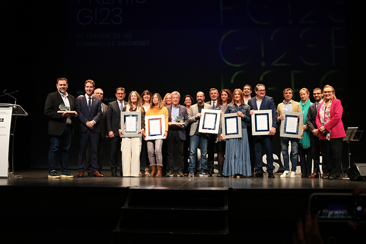Els Premis G! reconeixen Josep Ros, l'hotel Park Puigcerdà, les dones dels Centres d'Immersió Costa Brava i Joan Juncà