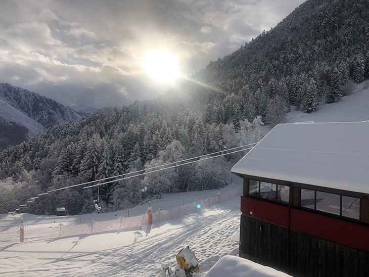 L'onada de fred fa desplomar les temperatures per sota dels 0ºC a la costa i dels –9ºC a l'interior