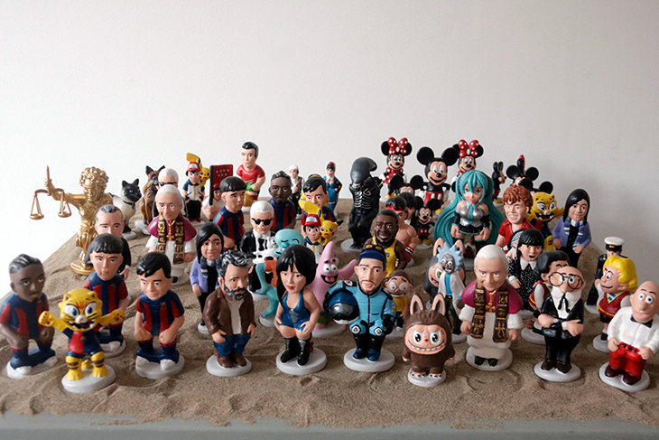 Aitana, Joan Dausà, Pau Cubarsí, Pedri, el papa Lleó XIV, el Labubu i Mortadel·lo i Filemó, nous caganers d'aquest Nadal