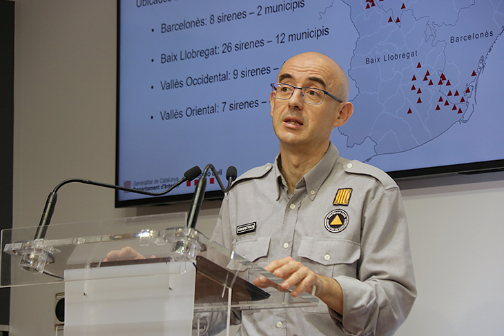 Protecció Civil farà sonar dimecres 50 sirenes de risc químic del Baix Llobregat, el Barcelonès i els dos vallesos