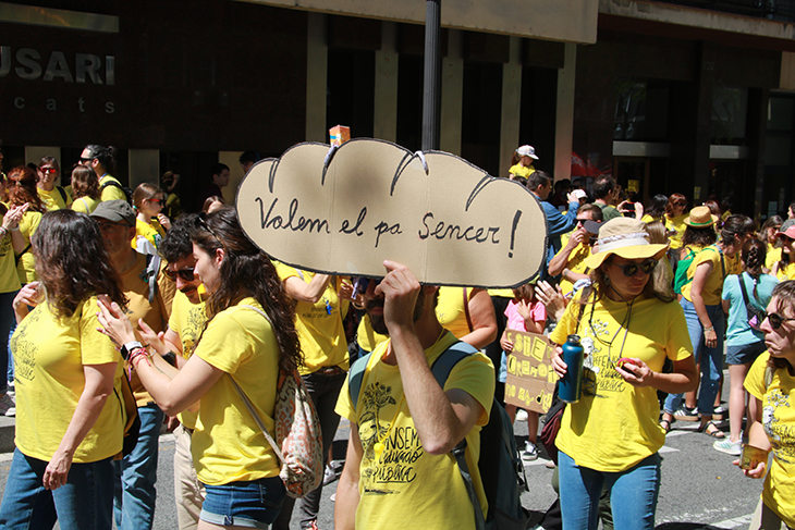Els docents afronten una nova jornada de vaga a tot Catalunya mentre es mantenen les negociacions amb Educació