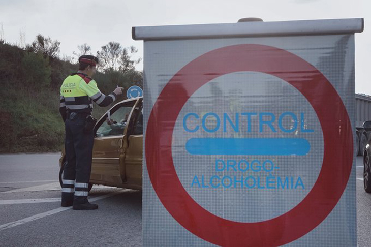 Els Mossos d'Esquadra enxampen 68 conductors positius en drogues i 42 en alcohol a la sortida del festival PintorRock