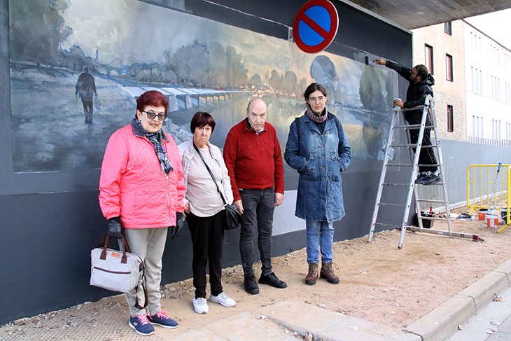 Els carrers i murs de cinc municipis d'Osona s'omplen d'art urbà de la mà de gairebé una vintena d'artistes