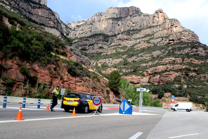 Despleguen un dispositiu especial de seguretat i emergències a Montserrat pels actes de celebració del mil·lenari