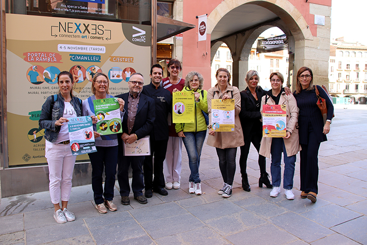 50 artistes locals treballaran en directe a botigues del centre de Vic en una iniciativa per impulsar el comerç