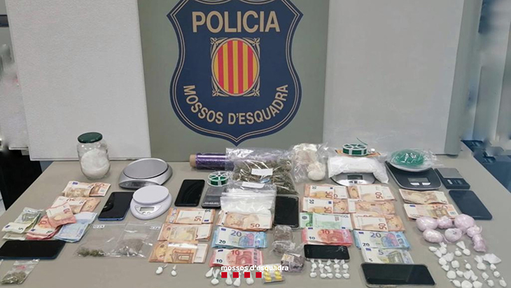 Detenen set persones acusades de vendre droga a diferents zones de Solsona