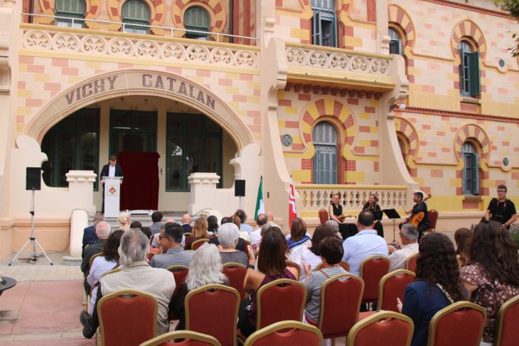 Caldes de Malavella commemora els mariners italians refugiats al municipi el 1943