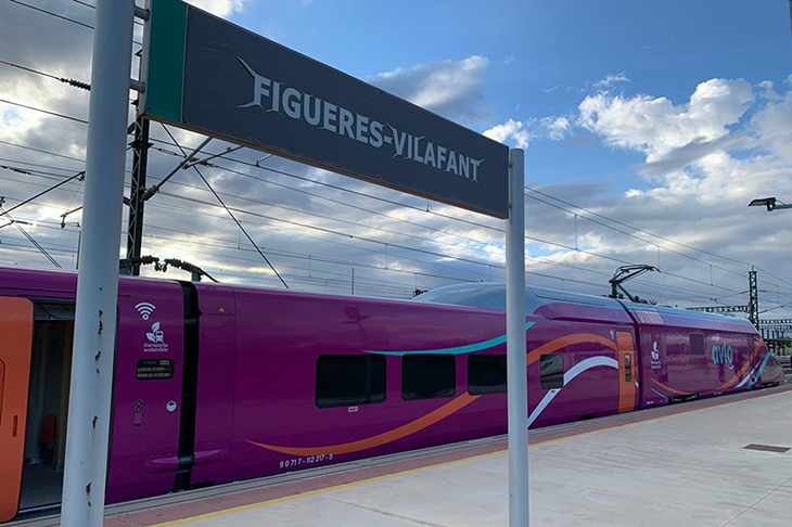 Més de 13,2 milions de passatgers utilitzen la línia d'alta velocitat a Girona i Figueres en deu anys