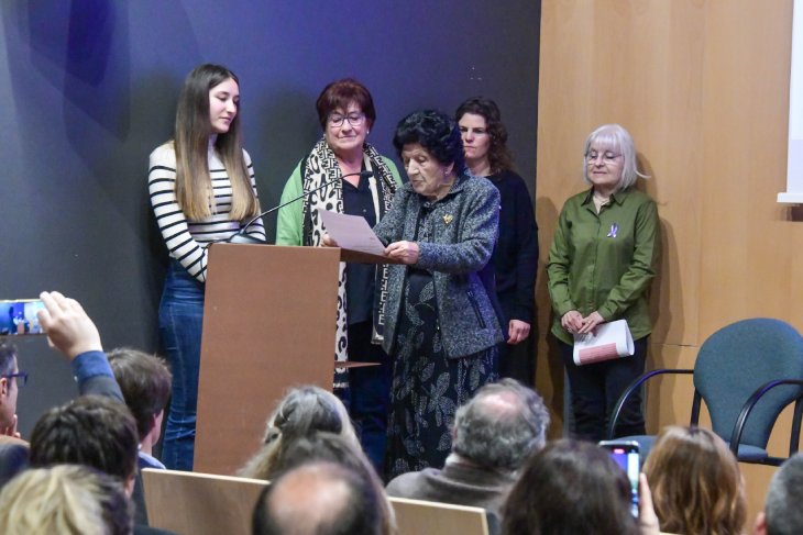 Les comarques gironines reivindiquen les dones del món rural en l'acte institucional de la vigília del 8-M