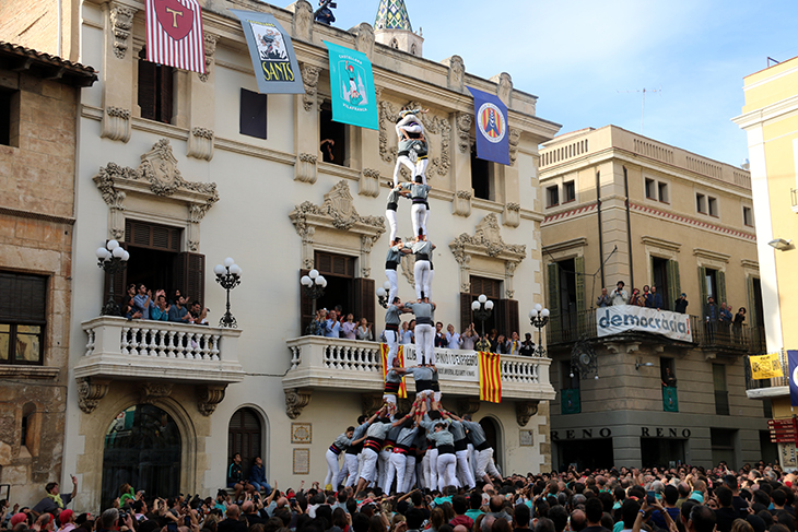 Els Castellers de Vilafranca prescindeixen de Sants a la diada de l'1 de novembre