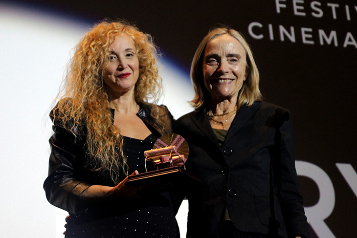 La directora de cinema Mary Lambert recull el Premi Màquina del Temps del Festival de Sitges