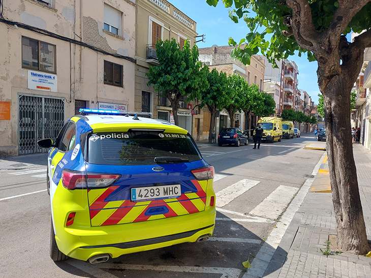 Mor una persona que estava treballant en el celobert d'un edifici de Vilafranca del Penedès