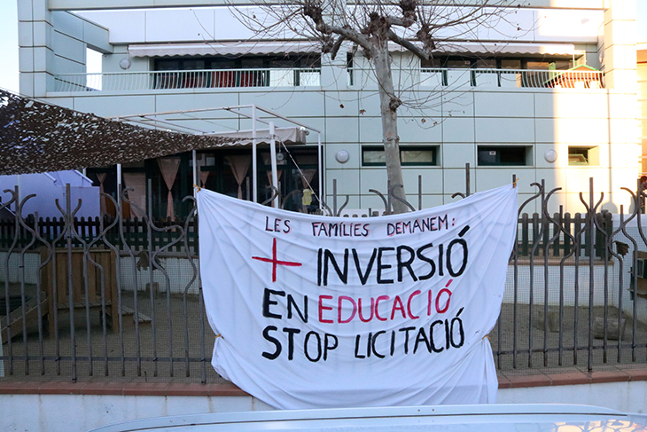 Les treballadores de les llars d’infants municipals de Sitges comencen una vaga indefinida