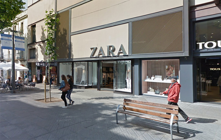 Zara anuncia el tancament de les seves botigues de Vilanova i la Geltrú el proper 30 de gener