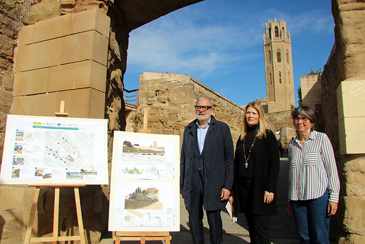 Lleida començarà la setmana vinent els treballs de renaturalització del Turó de la Seu Vella