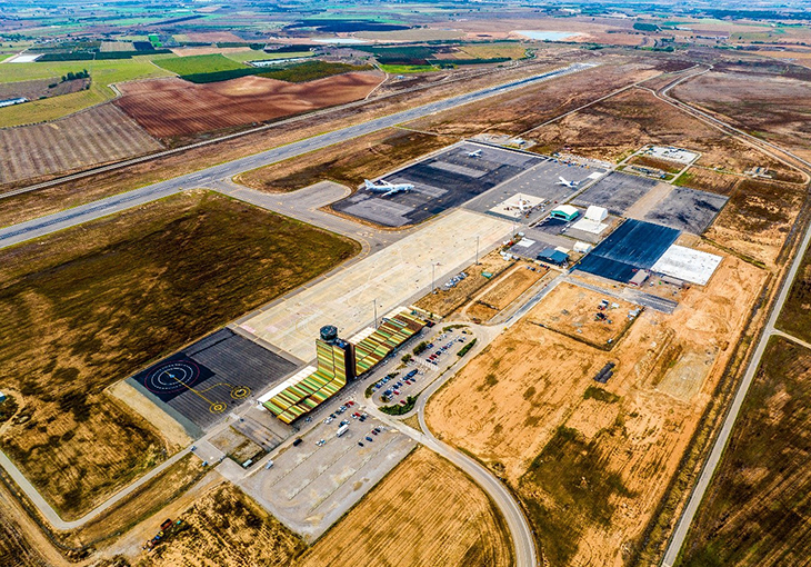Primer pas per convertir l'aeroport Lleida-Alguaire en un hub d'energia verda de referència a Europa