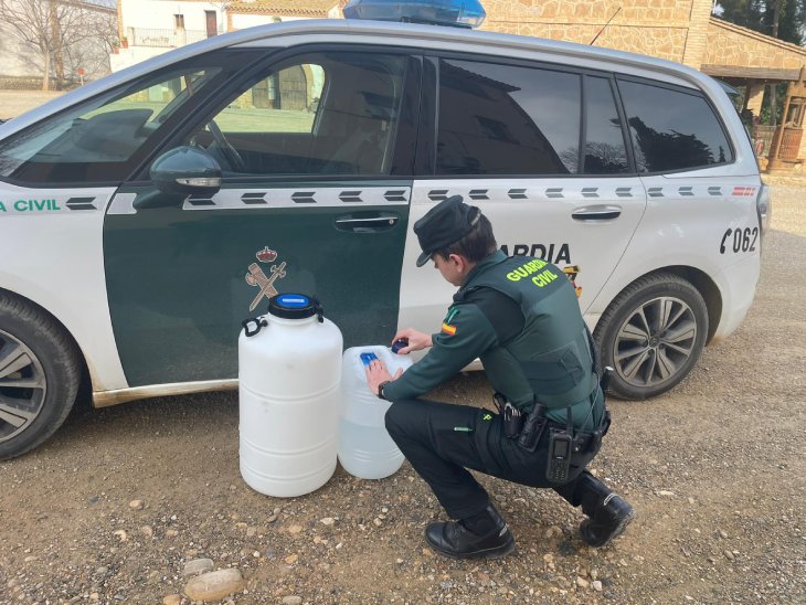 Detenen un veí de Lleida per robatoris de productes fitosanitaris al Cinca Mitjà per valor de 30.000 euros