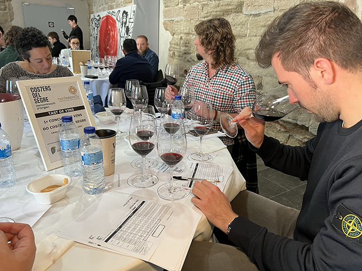 Més d’un centenar de vins de 27 cellers, al primer concurs de la DO Costers del Segre